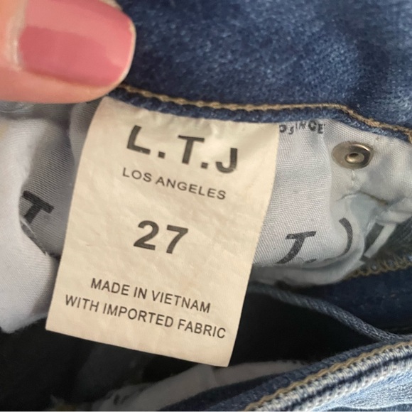 LTJ Letters to Juliet distressed jeans in size 27 - Picture 9 of 12